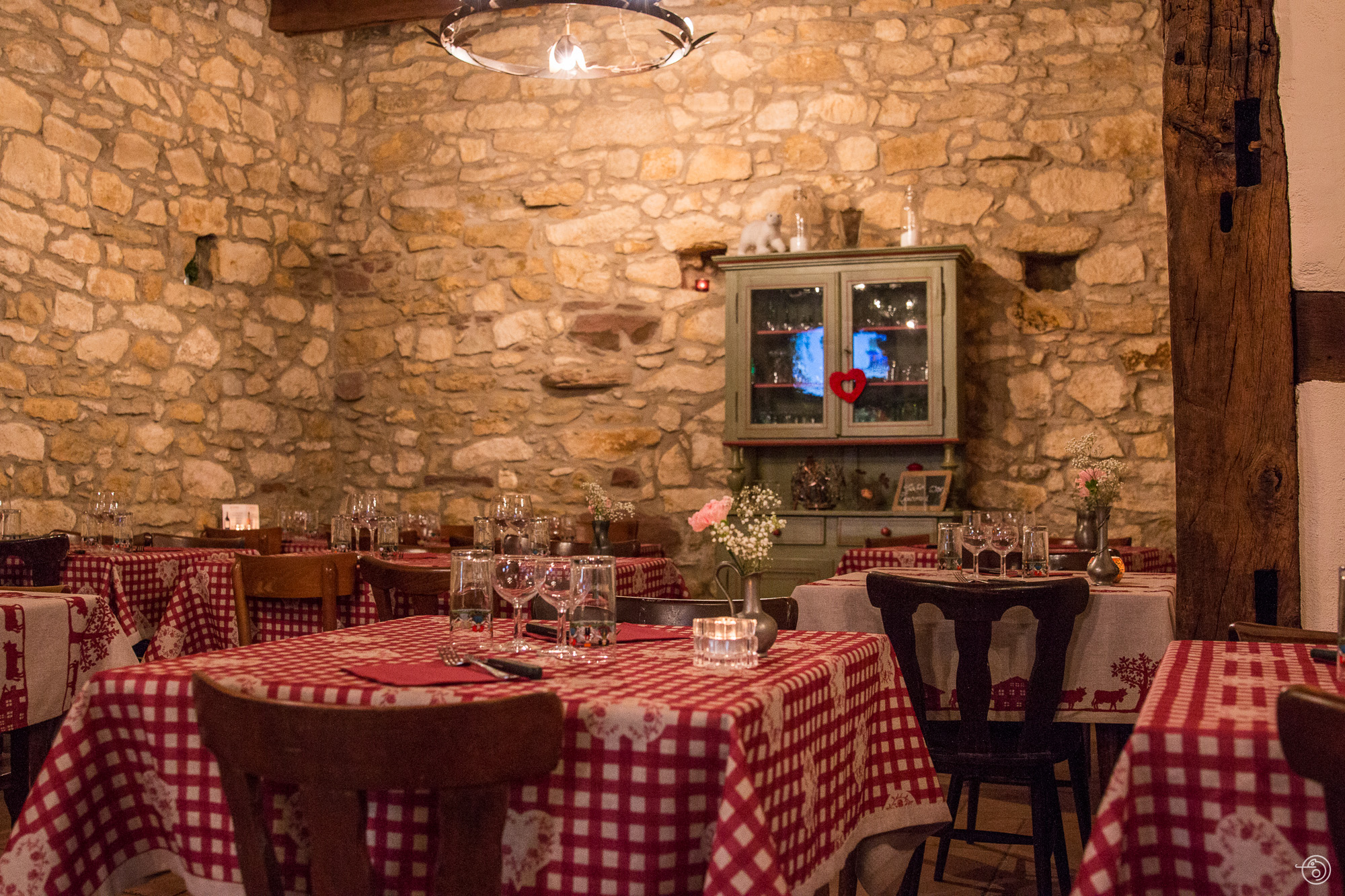 UN CADRE TYPIQUE – Restaurant La Grange Gourmande – Morschwiller